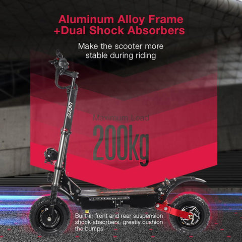 Ti30 85KM/H Max Speed Powerful Electric Scooter 5600W Dual Motor E Scooter -OS01001-Veeddydropshipping