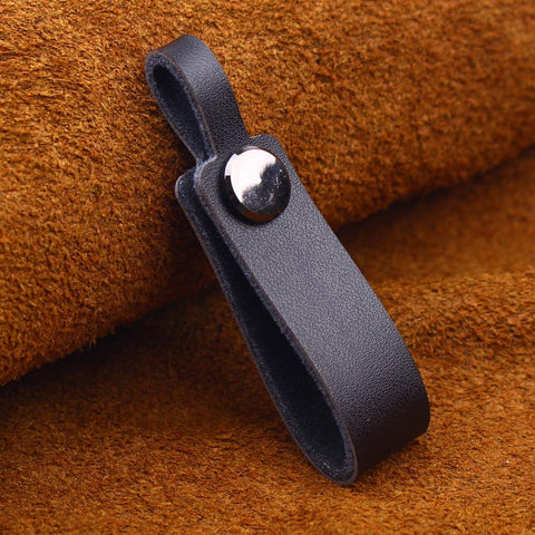 Genuine Leather Tow Straps Material Smooth Surface Car Key-AM01425-Veeddydropshipping