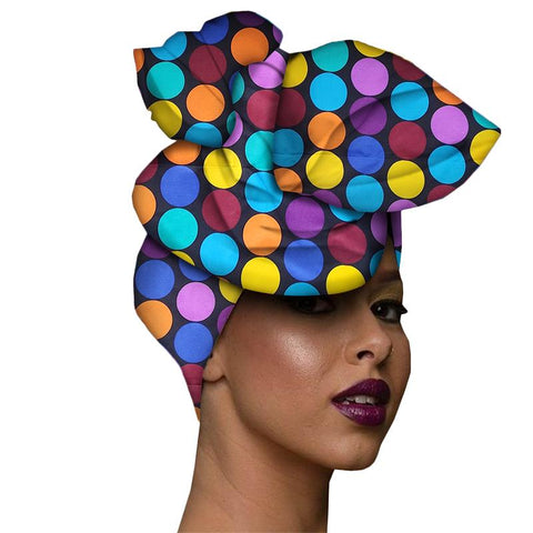 African Headscarf Women Head Wrap-WF01525-Veeddydropshipping