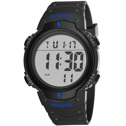 Men Digital Watch Waterproof Male Wristwatches Chronograph-JW00827-Veeddydropshipping