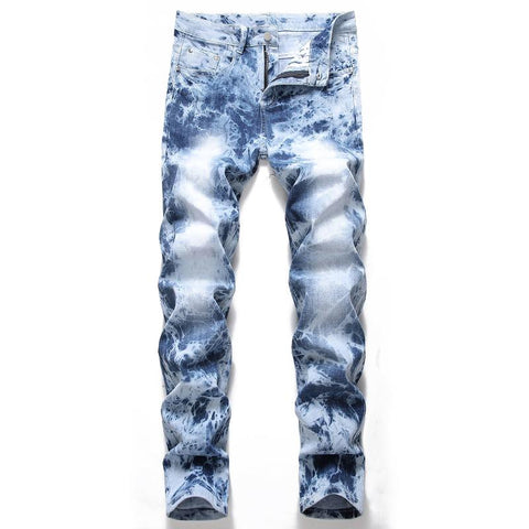 Straight Fit Long Classic Pants Design Casual Stretch-MF00560-Veeddydropshipping