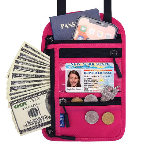Shoulder Organizer Bag Abroad Ticket Document Protection Cover-BS00644-Veeddydropshipping