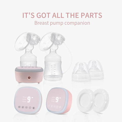 Double Electric Breast Milk Extractor Usb Recharge Breastfeeding Baby Bottle-TB00676-Veeddydropshipping