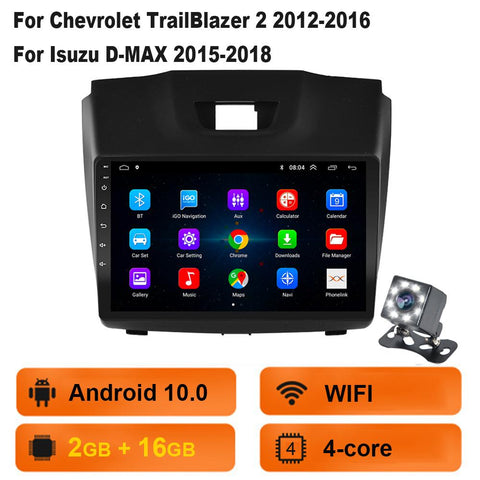 Android 10 Car Radio For Chevrolet TrailBlazer 2012 - 2016 S-10 S10-AM00655-Veeddydropshipping