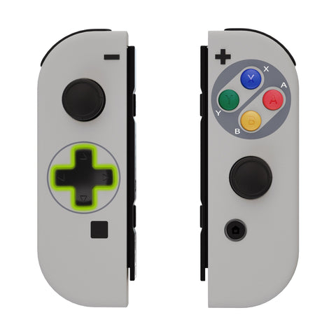 Replacement Housing JoyCon Shell Buttons SNES Classic Soft Touch -CE01346-Veeddydropshipping