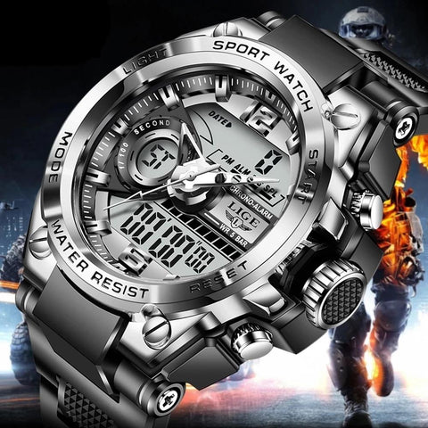 Digital Men Military Watch Waterproof Wristwatch Sport Watch-JW00627-Veeddydropshipping