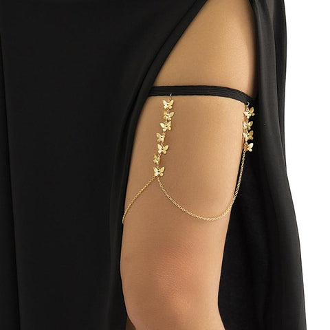 Punk Leg Chain Garter Dangle Stero-WF01206-Veeddydropshipping