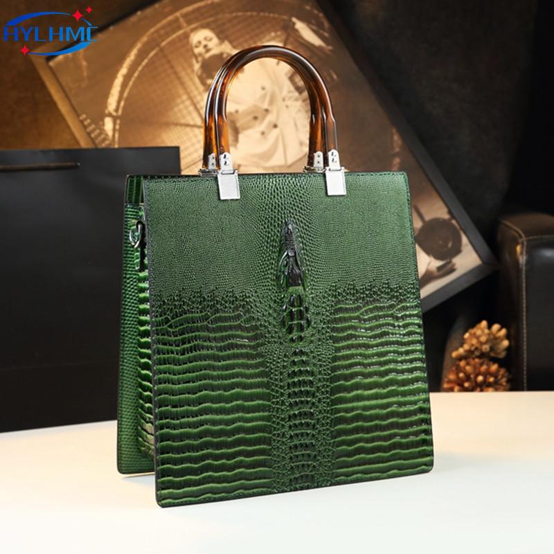 Genuine Leather Women Handbags Brand Mom Tote Bag-TB00188-Veeddydropshipping