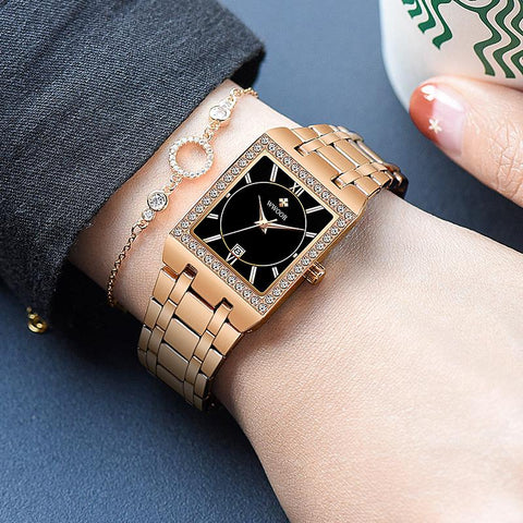 Luxury Watch Fashion Diamonds  Quartz Wristwatch-JW01044-Veeddydropshipping