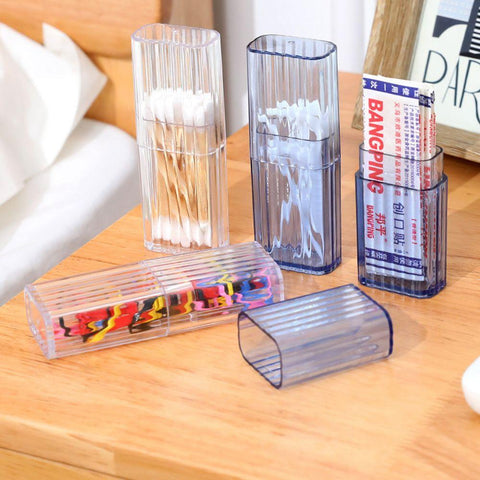 Bathroom Travel Clear Dust-proof Toothpick Container-HA00806-Veeddydropshipping