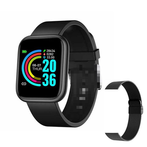 Smart Watch I5 Heart Rate Blood Pressure Blood Oxygen Weather Sleep -CE00660-Veeddydropshipping