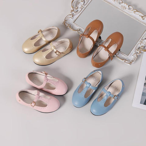 Spring Kids Princess Shoes Children T Bar Shoes Baby Girls-TB00097-Veeddydropshipping