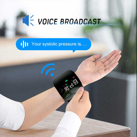 Digital Wrist Blood Pressure Monitor Recharge-BH00779-Veeddydropshipping
