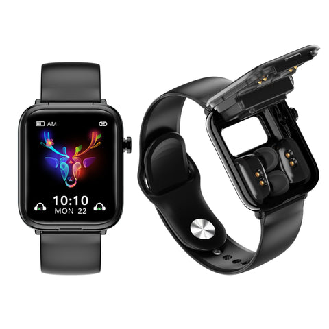 X8 headset smart watch two-in-one X5 upgrade version ultra-thin 1.69 full-touch -CE00726-Veeddydropshipping