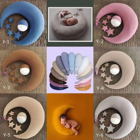 Creative Newborn Photography Theme Moon star poseing pillow props Photo-TB00461-Veeddydropshipping