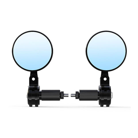 Rearview Mirror Retro Round Blue Anti-Glare Side Mirror For-AM01043-Veeddydropshipping