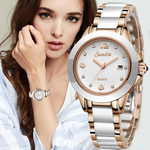 Fashion Ladies Bracelet  Waterproof Quartz Watches For Women-JW00995-Veeddydropshipping