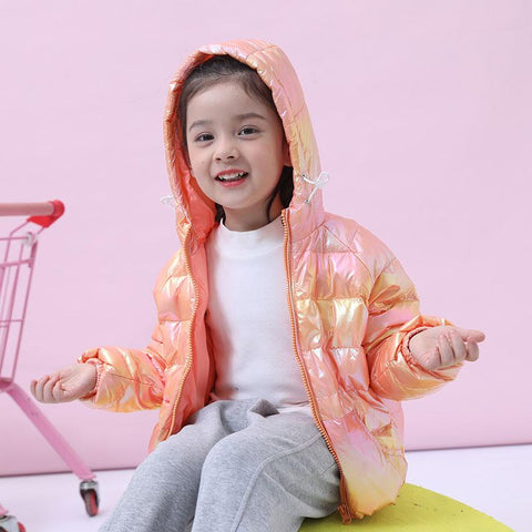 Spring Girls Jackets Duck Down Autumn Kid Clothes-Veeddydropshipping