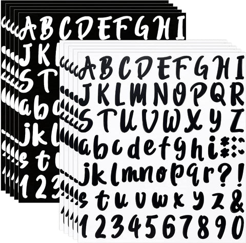 Stickers, Alphabet Number Stickers,Decals for Door, Business-AM00920-Veeddydropshipping