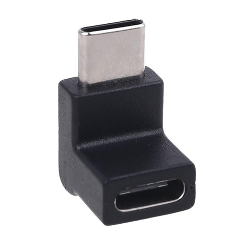 USB C Adapter Type C Male to Female Right Angled 90 Degree Extension Adapter -CE00140-Veeddydropshipping