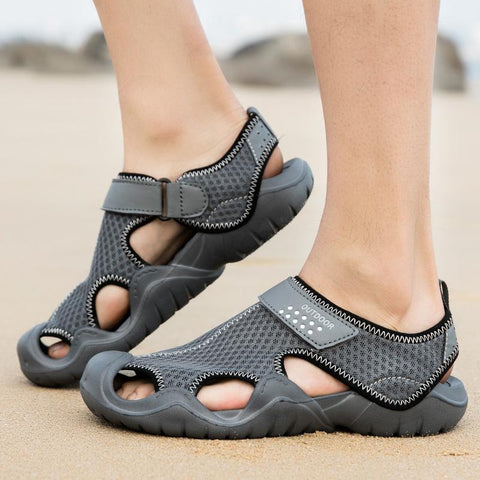 Sandals Outdoor Non Slip Casual Beach Sandals Fashion-BS01517-Veeddydropshipping