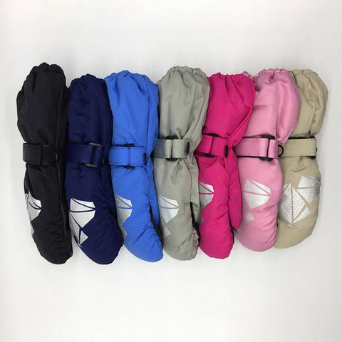2-6 years old Winter Outdoor Children Ski Gloves Thick Warm Windproof-TB00451-Veeddydropshipping