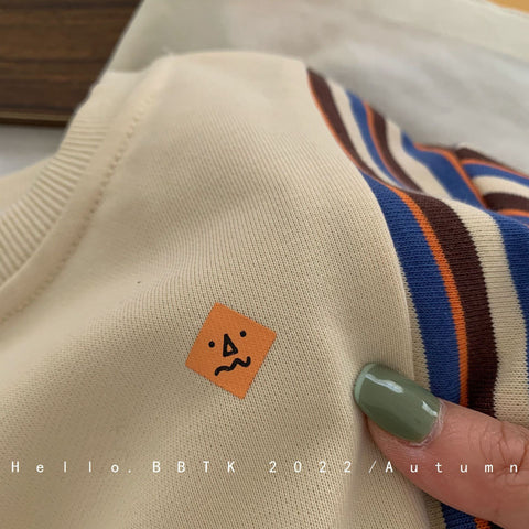 2022 Autumn Boys Casual Long Sleeve Sweatshirts Baby Kids Children Shirts-TB01336-Veeddydropshipping