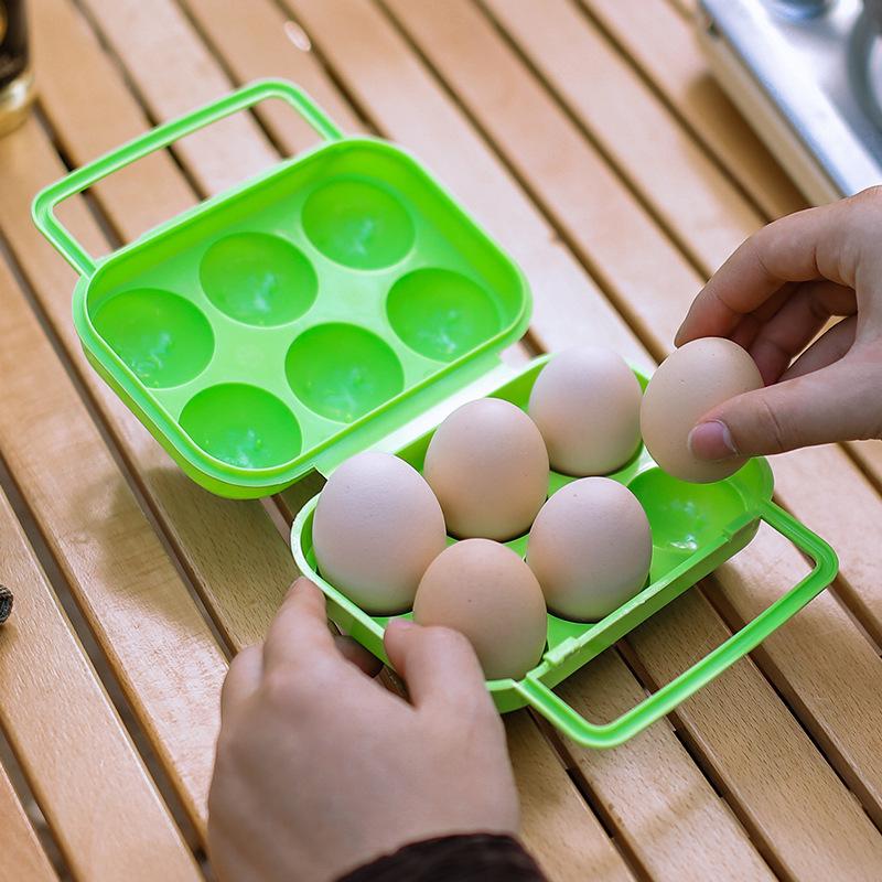 Outdoor Camping Picnic Egg Box Kitchen Refrigerator Egg Holder-OS01243-Veeddydropshipping