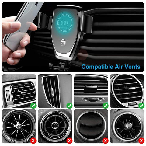 30W Fast  Car Wireless Charger For iPhone 13-PA01091-Veeddydropshipping