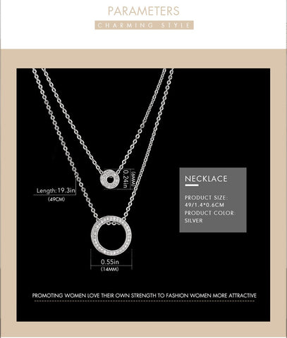 Quartz Watch Set Crystal Bracelet Necklace Watch Sets-JW00902-Veeddydropshipping