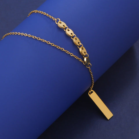 Nostril Chain Necklaces for Women Stainless Steel Jewelry-JW01215-Veeddydropshipping