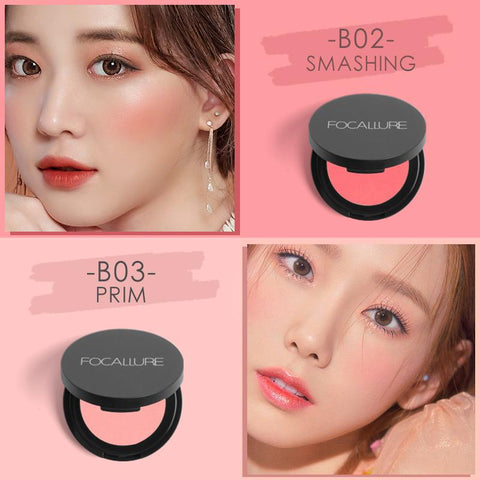 Face Blusher Peach Cream Makeup Blush Palette-BH00700-Veeddydropshipping