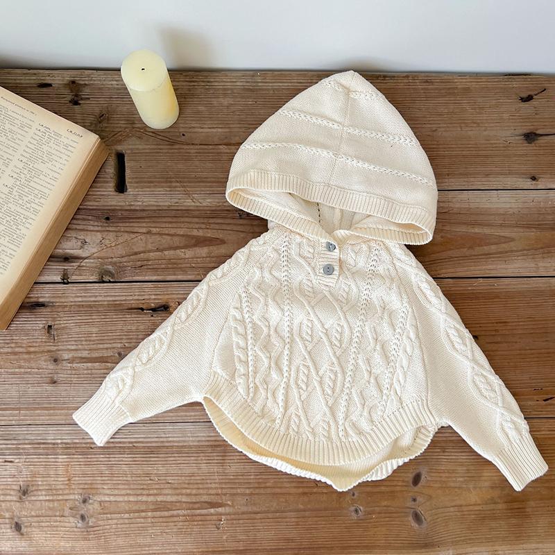 New Spring Autumn Infant Baby Girls Sweaters Boys Coat Hooded-Veeddydropshipping-2