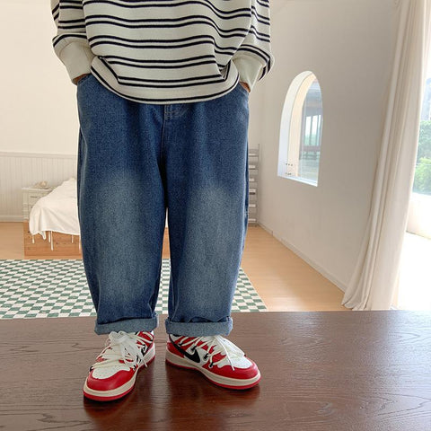 2023 Spring Children&#39;s jeans Kids Trousers Boys fashion loose casual-TB01269-Veeddydropshipping