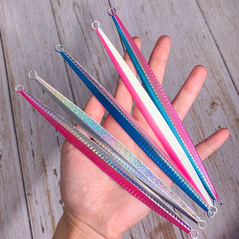 60g 80g 160g 200g 250g 300g Deep Sea Metal Jig Fishing Jigbait Spoon Baits Jig -OS00386-Veeddydropshipping