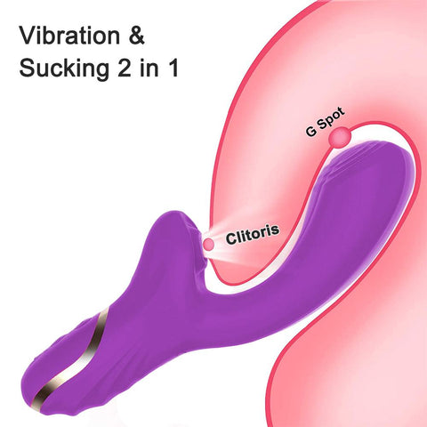 Powerful Clitoral Vibrator For Women Clit Clitoris Sucker Sucking Vacuum Stimulator -BH01249-Veeddydropshipping