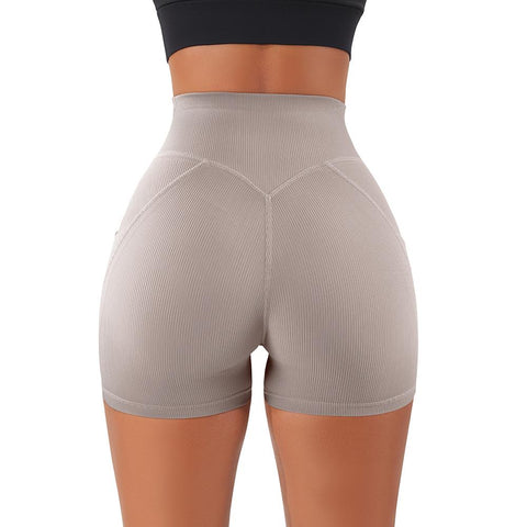 Sports Shorts Women Seamless Leggings High Waist Push Up Tie Dye Gym Shorts -OS00730-Veeddydropshipping