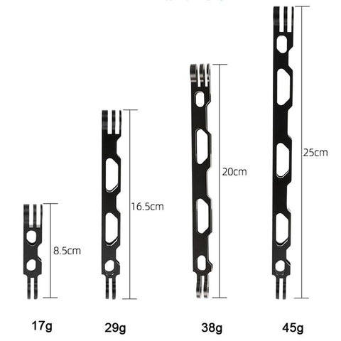 1pc Extension Arm Kit Metal Pole Mount Helmet Stick Extension Arm -CE00471-Veeddydropshipping