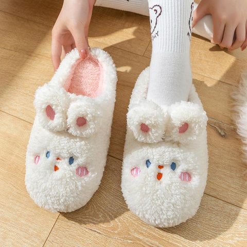 Women Autumn and Winter Indoor Home Couple Slippers-BS01308-Veeddydropshipping