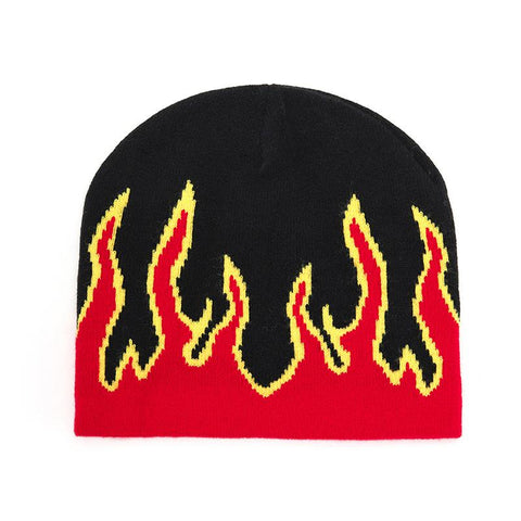 Flame Krangle Hat Winter Outdoor-MF00977-Veeddydropshipping