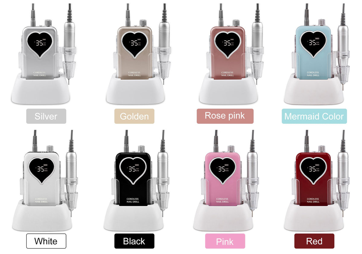 Rechargeable Desktop Base Manicure Electric Machine Nail File -BH01020-Veeddydropshipping