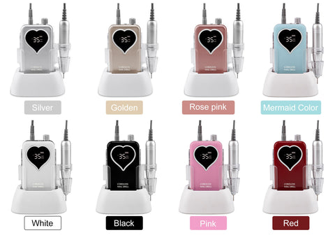 Rechargeable Desktop Base Manicure Electric Machine Nail File -BH01020-Veeddydropshipping