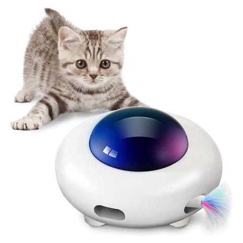 UFO Pet Turntable Catching Training Toys-HA01468-Veeddydropshipping