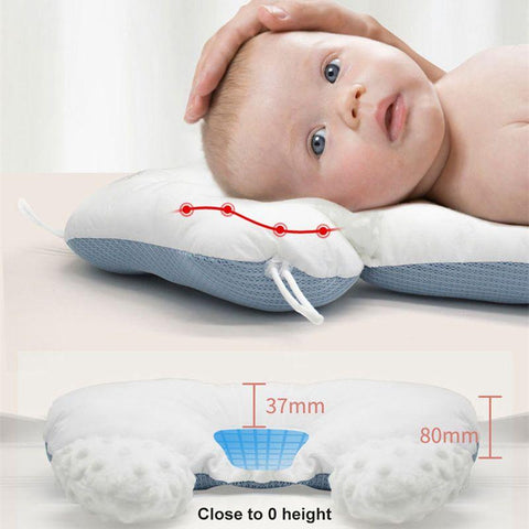 Baby Pillow Adjustable Newborn Side Sleeping Travel Pillow Breathable-TB00718-Veeddydropshipping