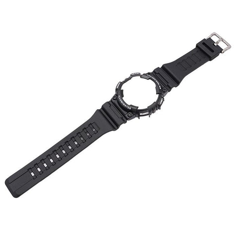 silicone bracelet for casio watch Wrist AQS810W AQS810 Frame Bezel -CE00557-Veeddydropshipping