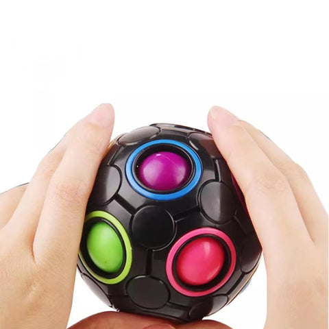 New Fidget Spinning Top Rainbow Magic Ball Fidget Toys Game-TB01516-Veeddydropshipping