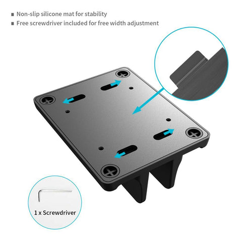 Vertical Laptop Stand Adjustable Holder-HA01606-Veeddydropshipping