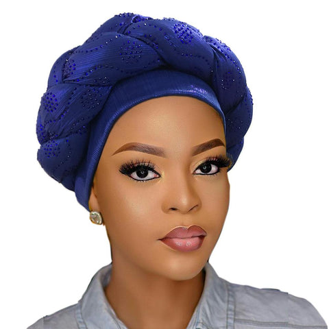 African Headtie Fashion Nigerian Headwrap-Veeddydropshipping