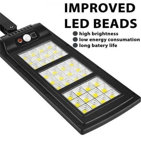 SOLAR LED LAMP 6000K 144LEDs/180 LEDs COB Lamps Outdoor LED Solar-TI00820-Veeddydropshipping