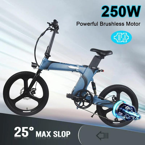 Folding E Bike for Adult City Bike 250W 36V 8Ah Lithium Battery 20 inch Wheel -OS00957-Veeddydropshipping